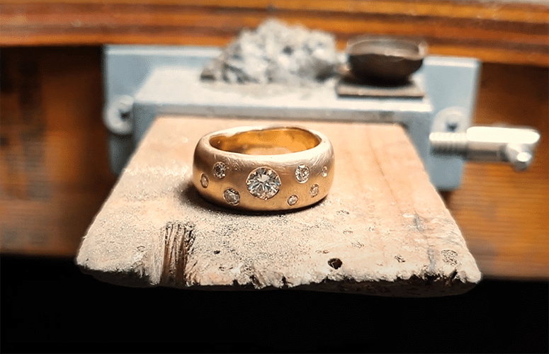bridget kennedy custom bespoke jewellery gold ring